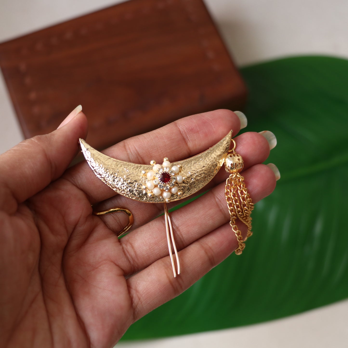 Antique Chand Hair Pin