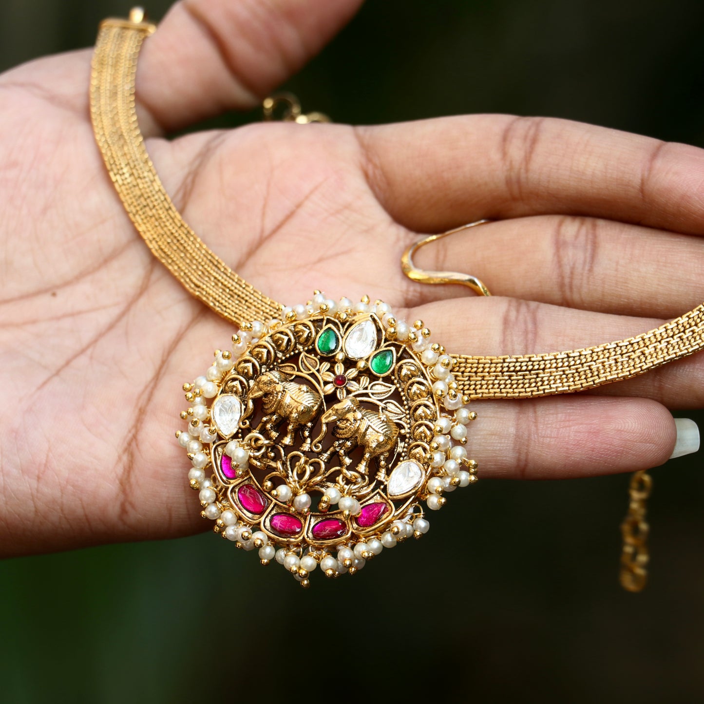 Antique Attigai Necklace