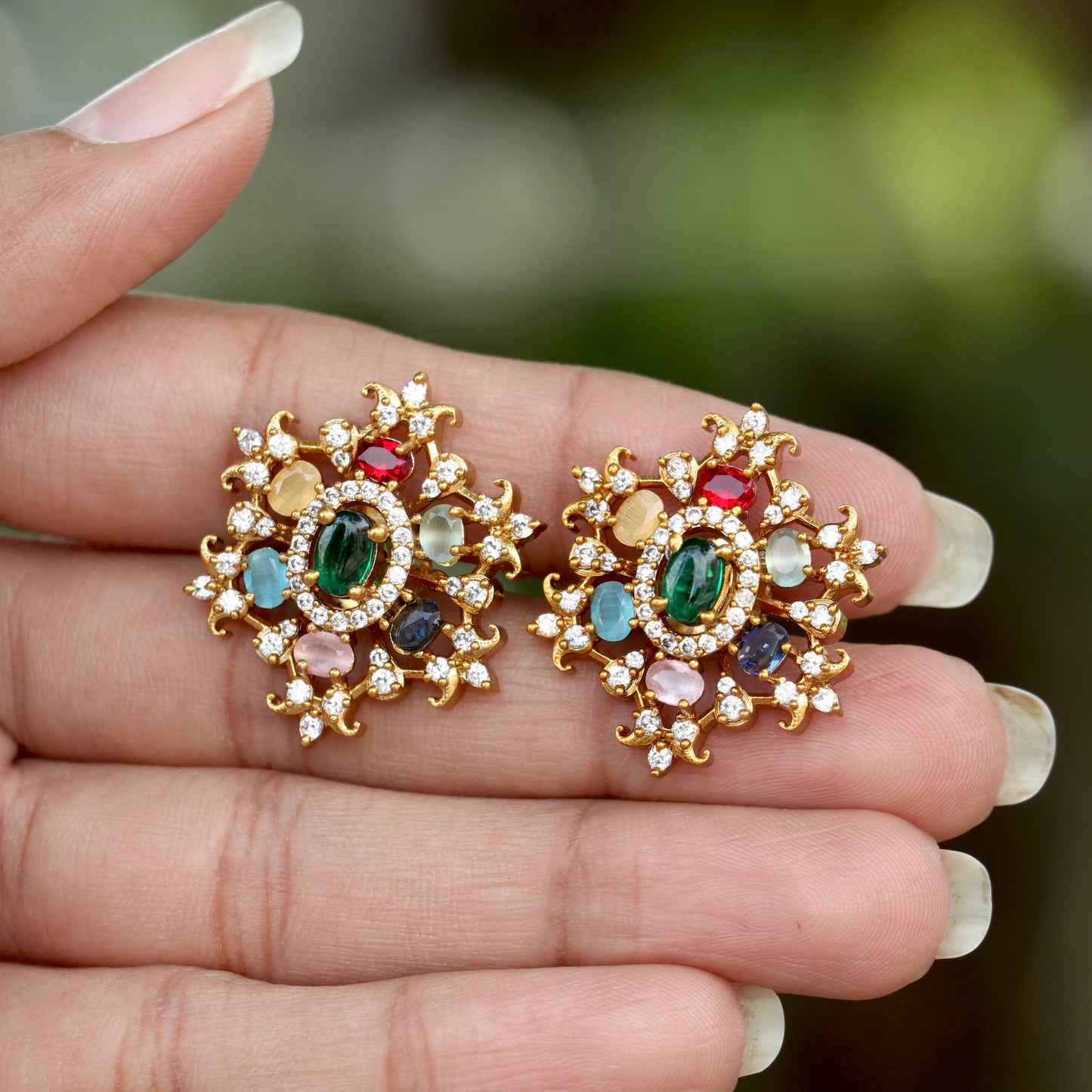 Gorgeous Roop AD & Kemp Studs