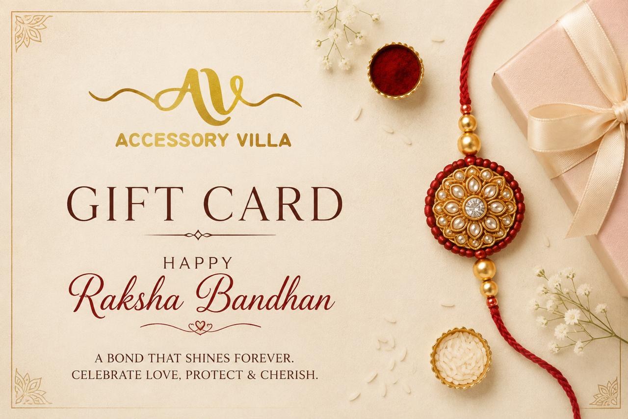 Rakhi Gifting Edit - Rakhi Gift cards By Accessory Villa