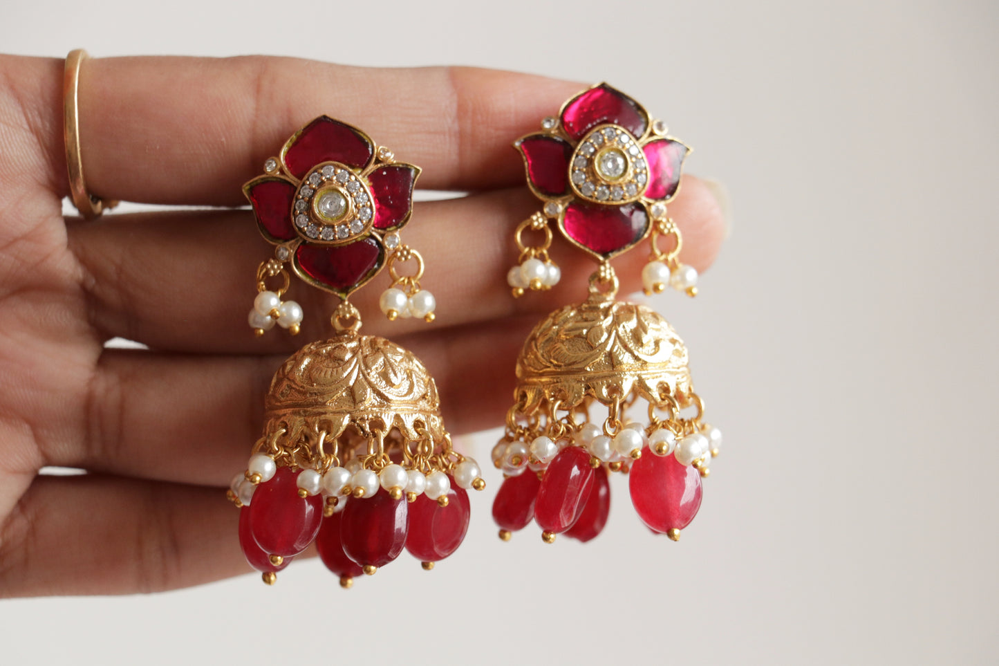 Gulaabi Earrings