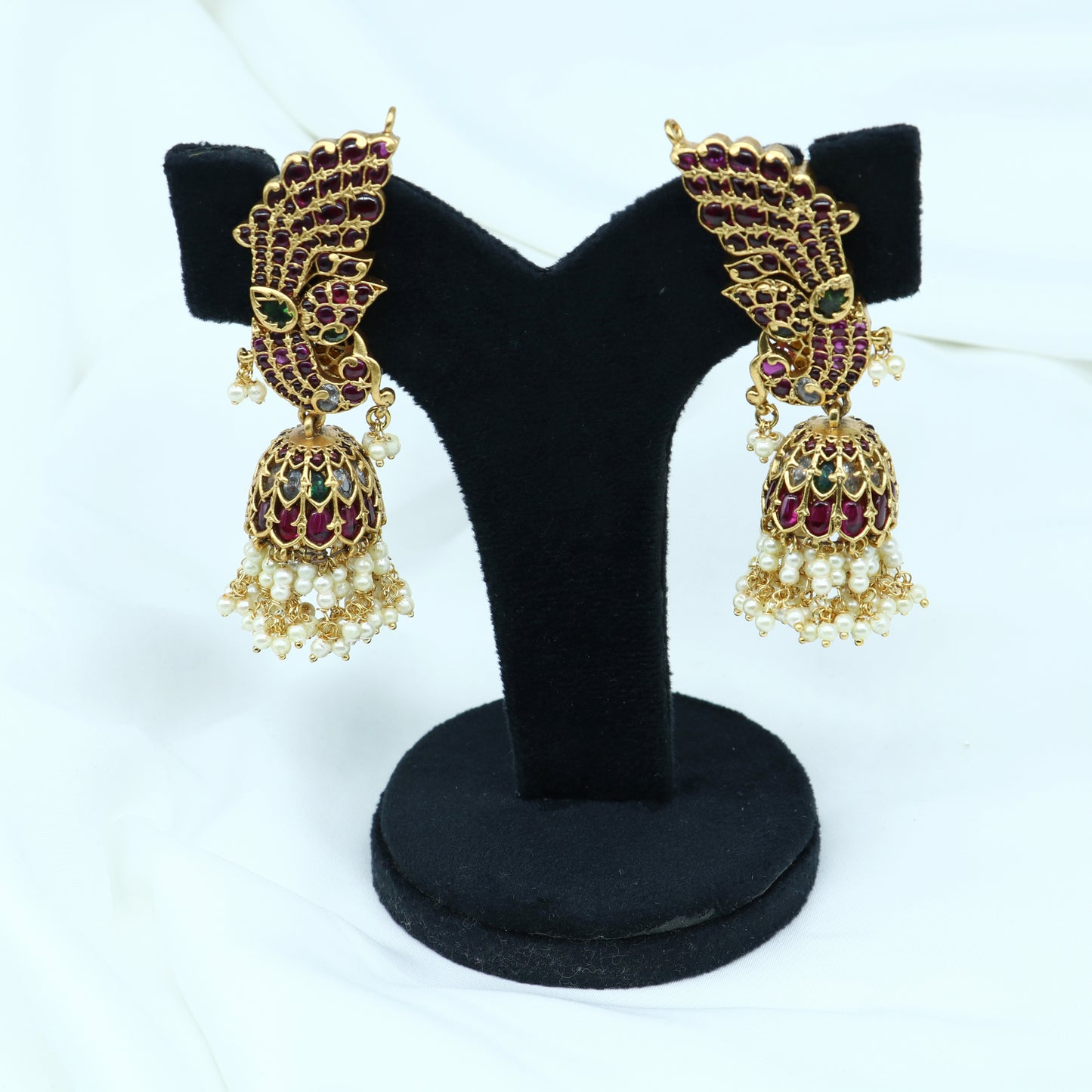 Morni Ear-Cuff Jhumkas