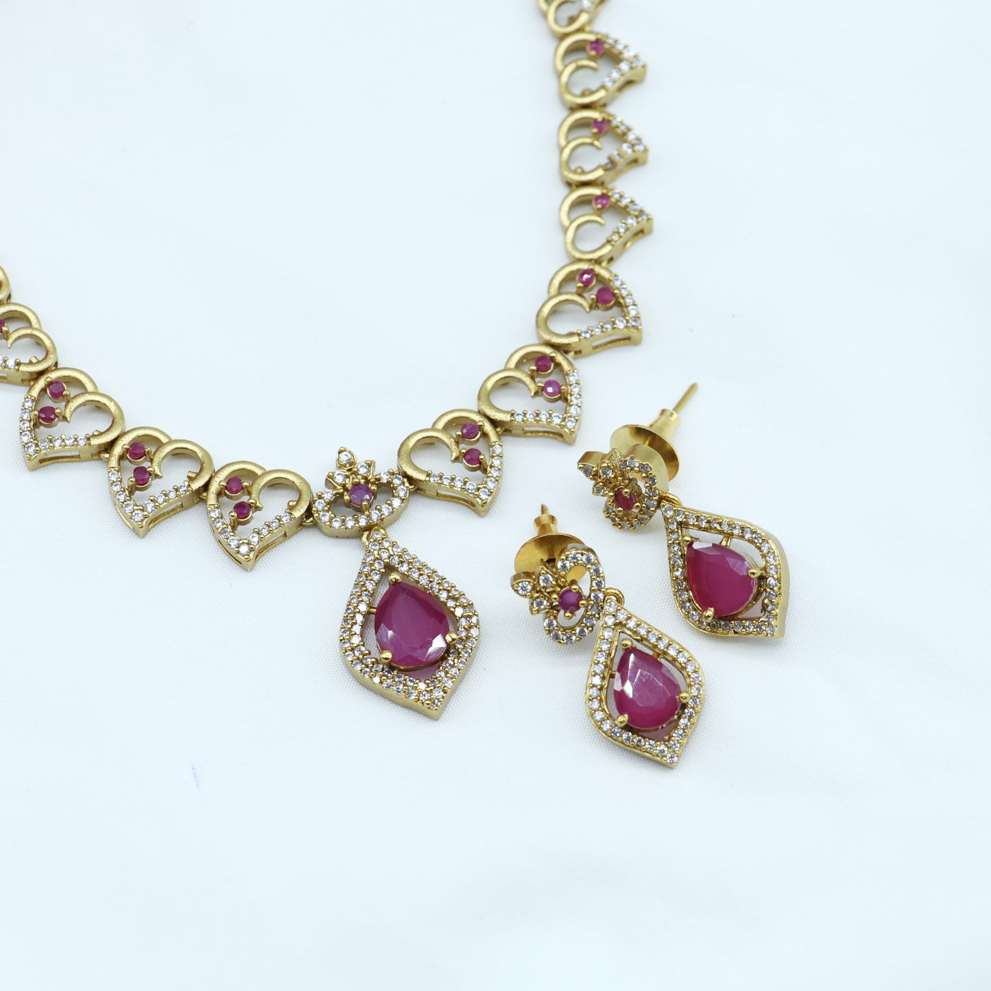 Hridhya Heart Design Necklace