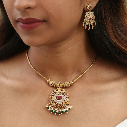 Amrita AD & Kemp Chain Necklace