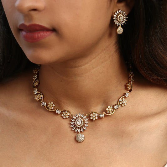 Meera AD Necklace