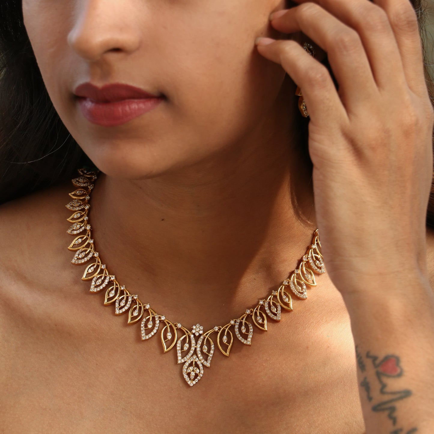 Eesha AD Necklace