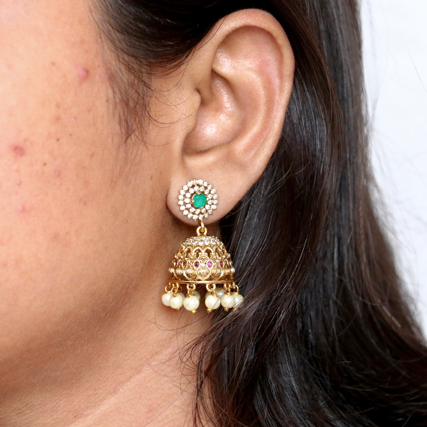 Sakhi Small Jhumkis