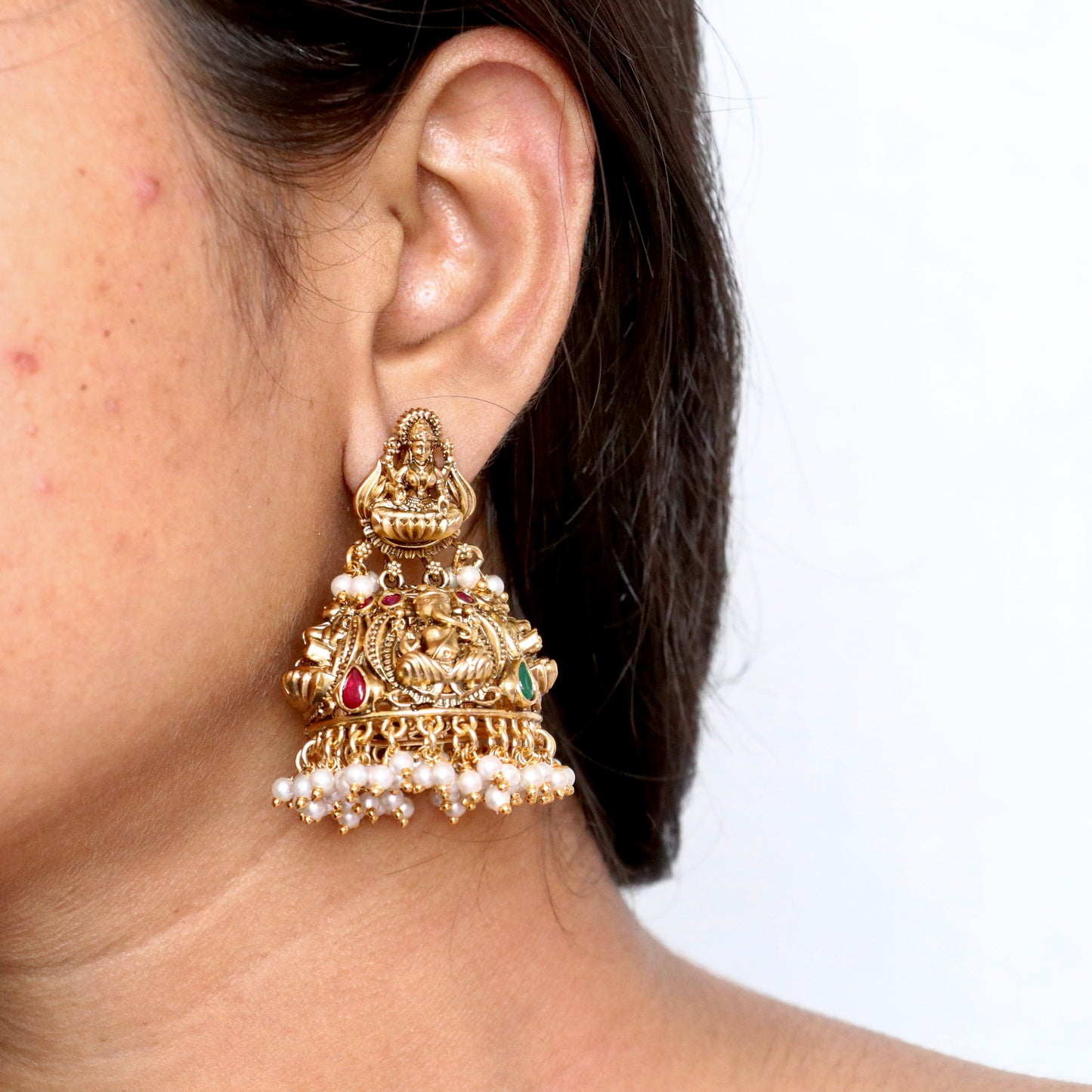 Meer Bridal Styling Jhumkas