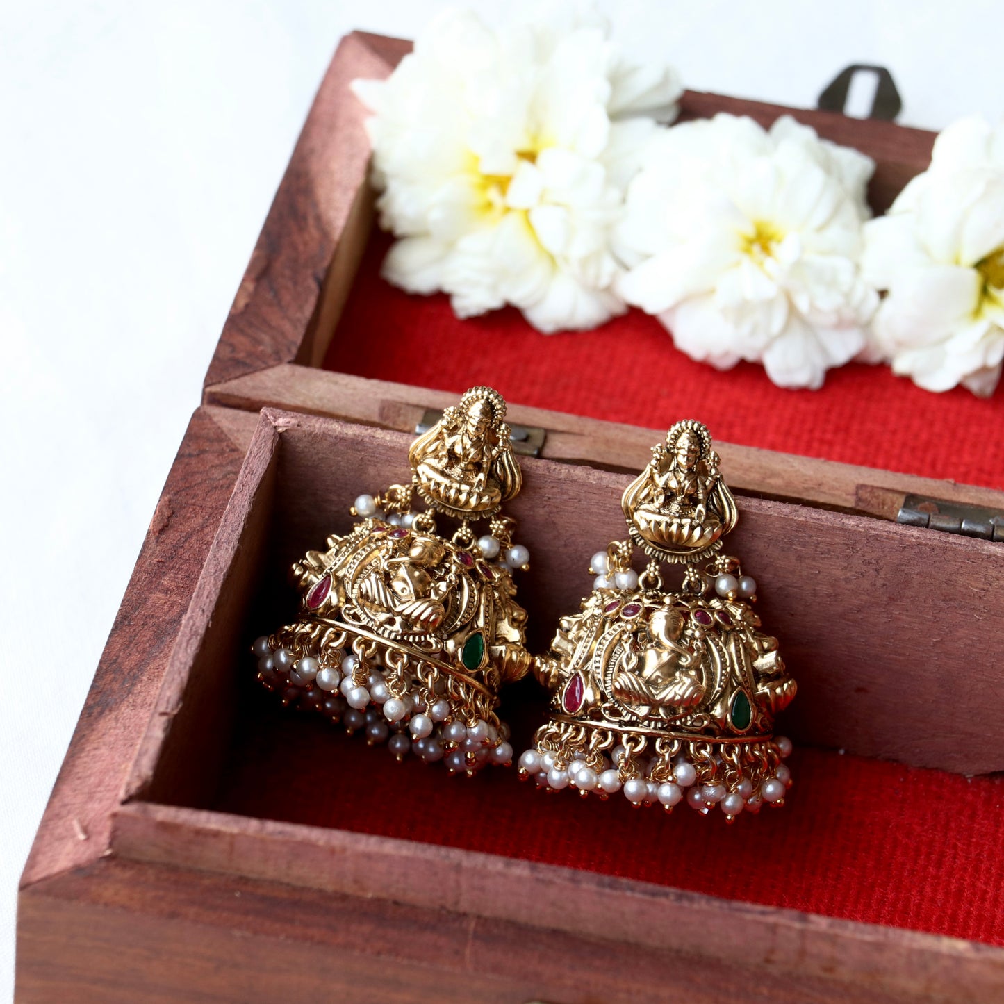 Meer Bridal Styling Jhumkas