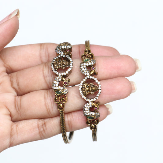 Lakshmi Victorian AD Stone Bangles