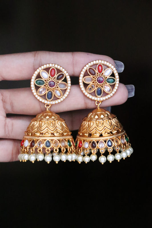 Multi-Colour Jhumka