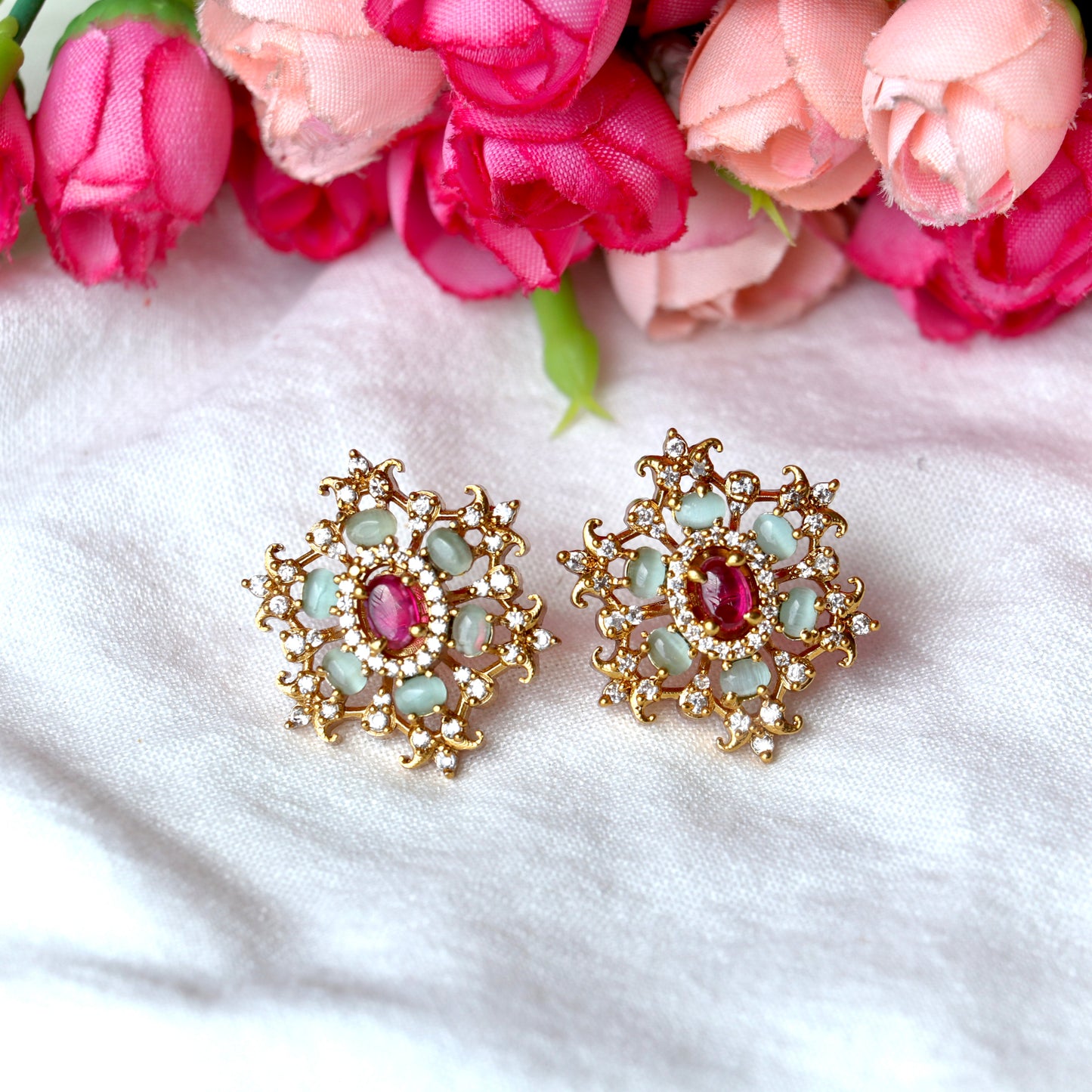 Gorgeous Roop AD & Kemp Studs