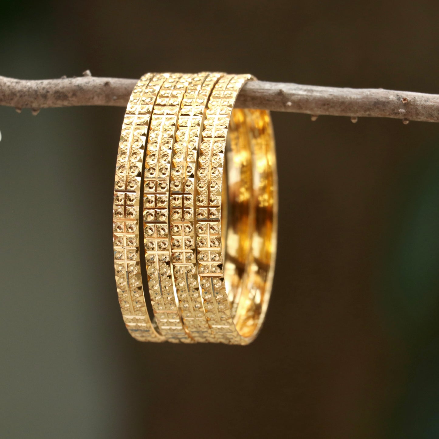 Binita Bentex Gold Plated Bangles For Women