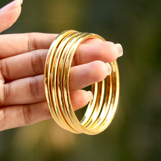 Sudha Bentex Gold Plated Bangles For Women