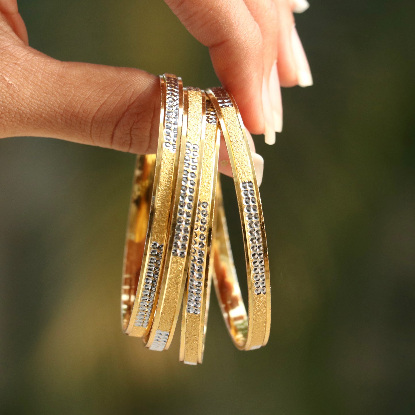 Tejal Bentex Gold Plated Bangles For Women