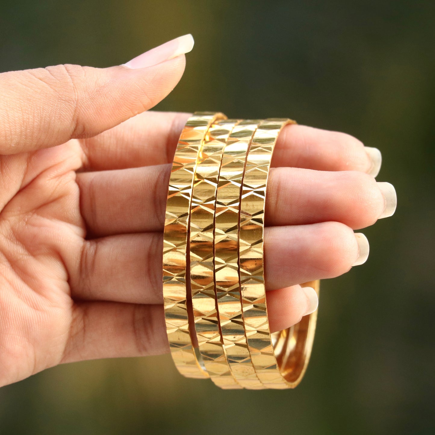 Uma Bentex Gold Plated Bangles For Women