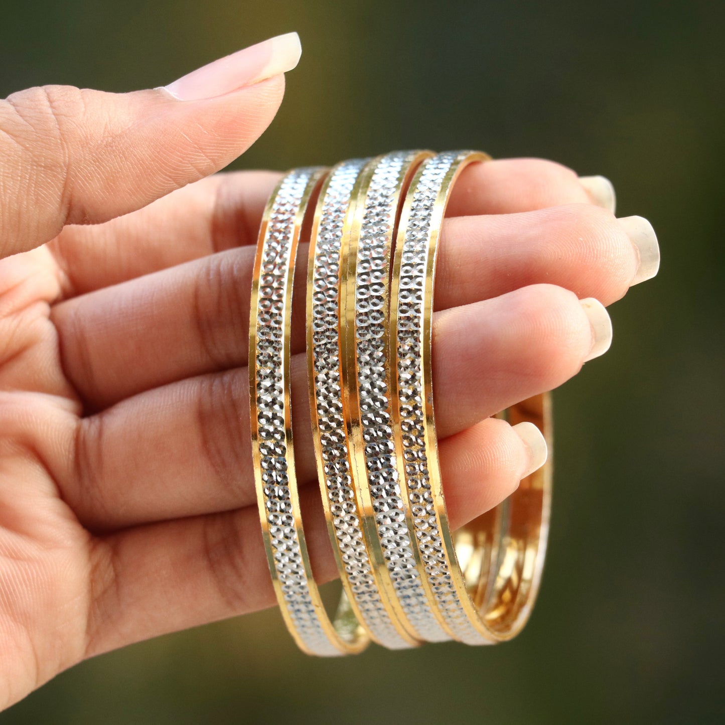 Mohini Bentex Gold Plated Bangles For Women