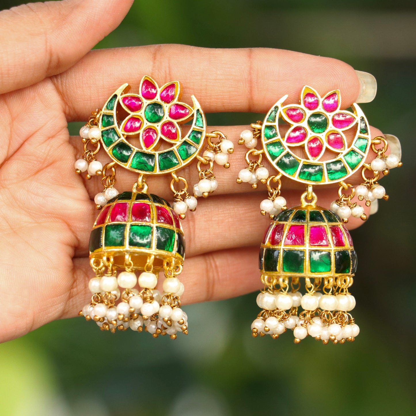 Vasundhara Jadau Jundan Earings