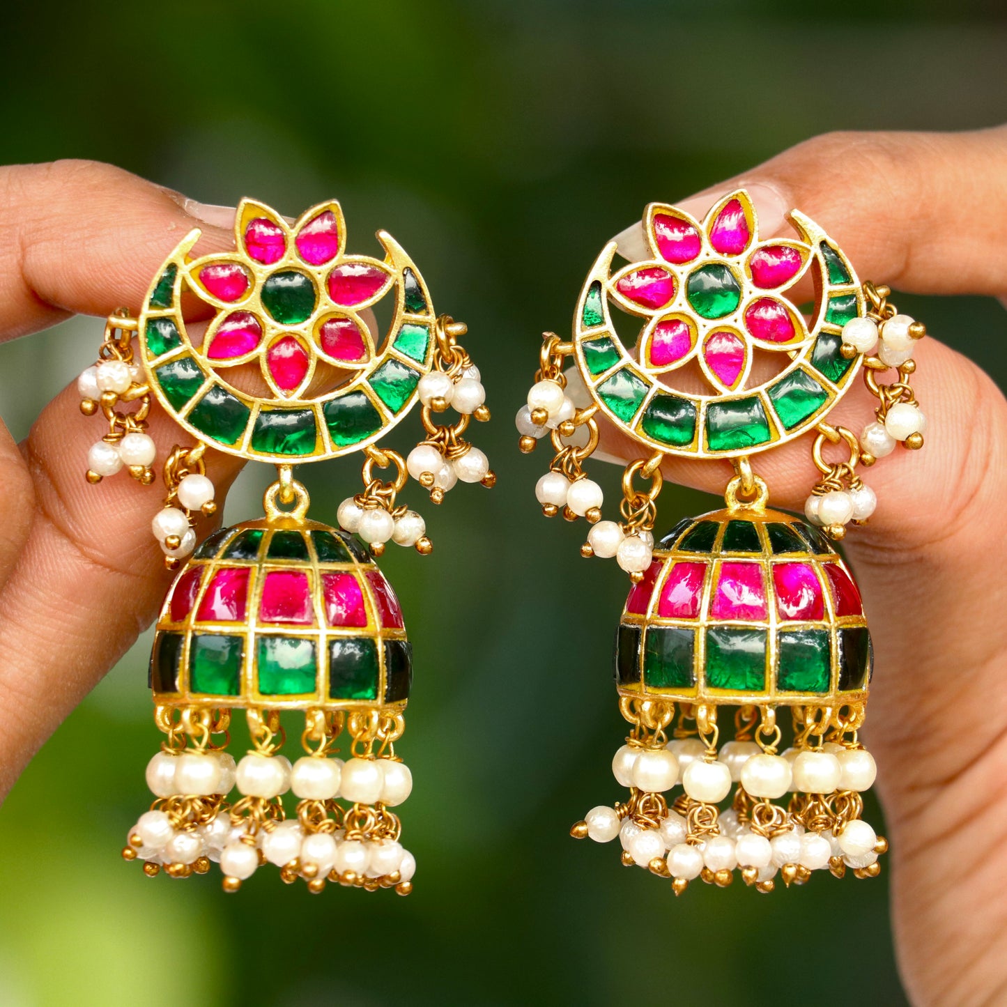 Vasundhara Jadau Jundan Earings