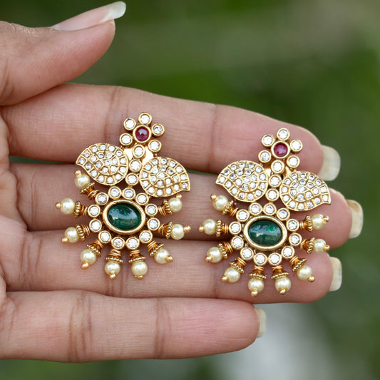 Mughal Majestic Stud Earrings