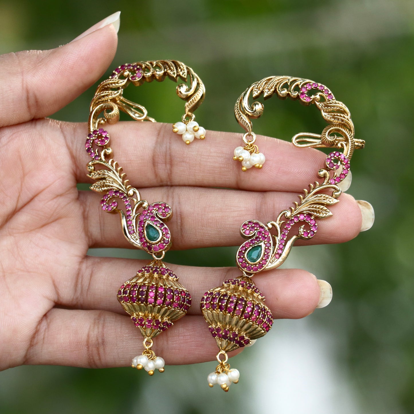 Pushpa Ear-cuff Kundal