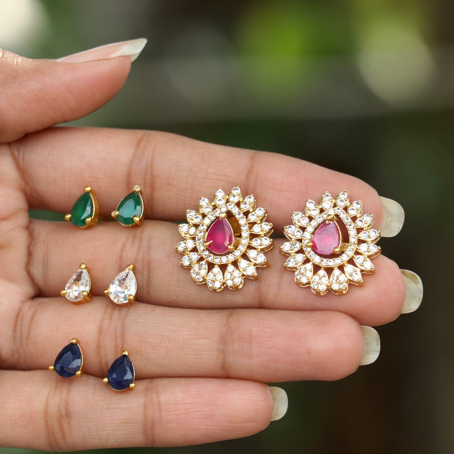 Shringar Interchangeable Ear Studs