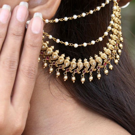 Shrishti Mango Designer Ear-Chain