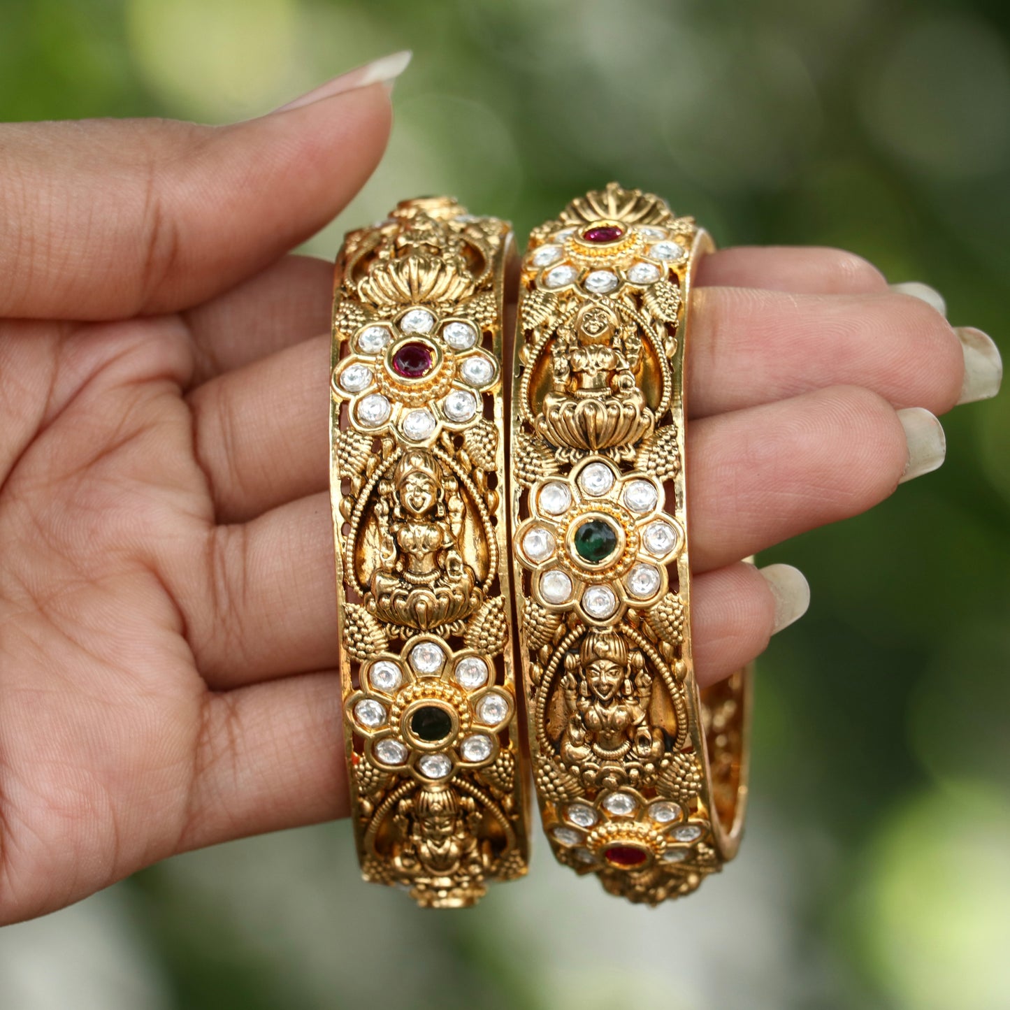 Utsav Gold Finish Bangles