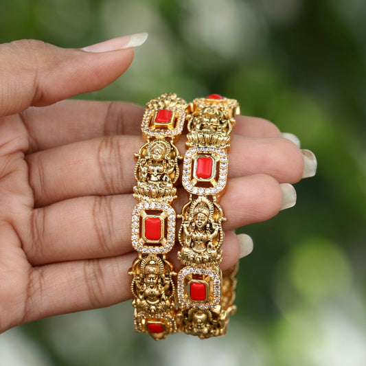 Sitara AD Stone Bangles