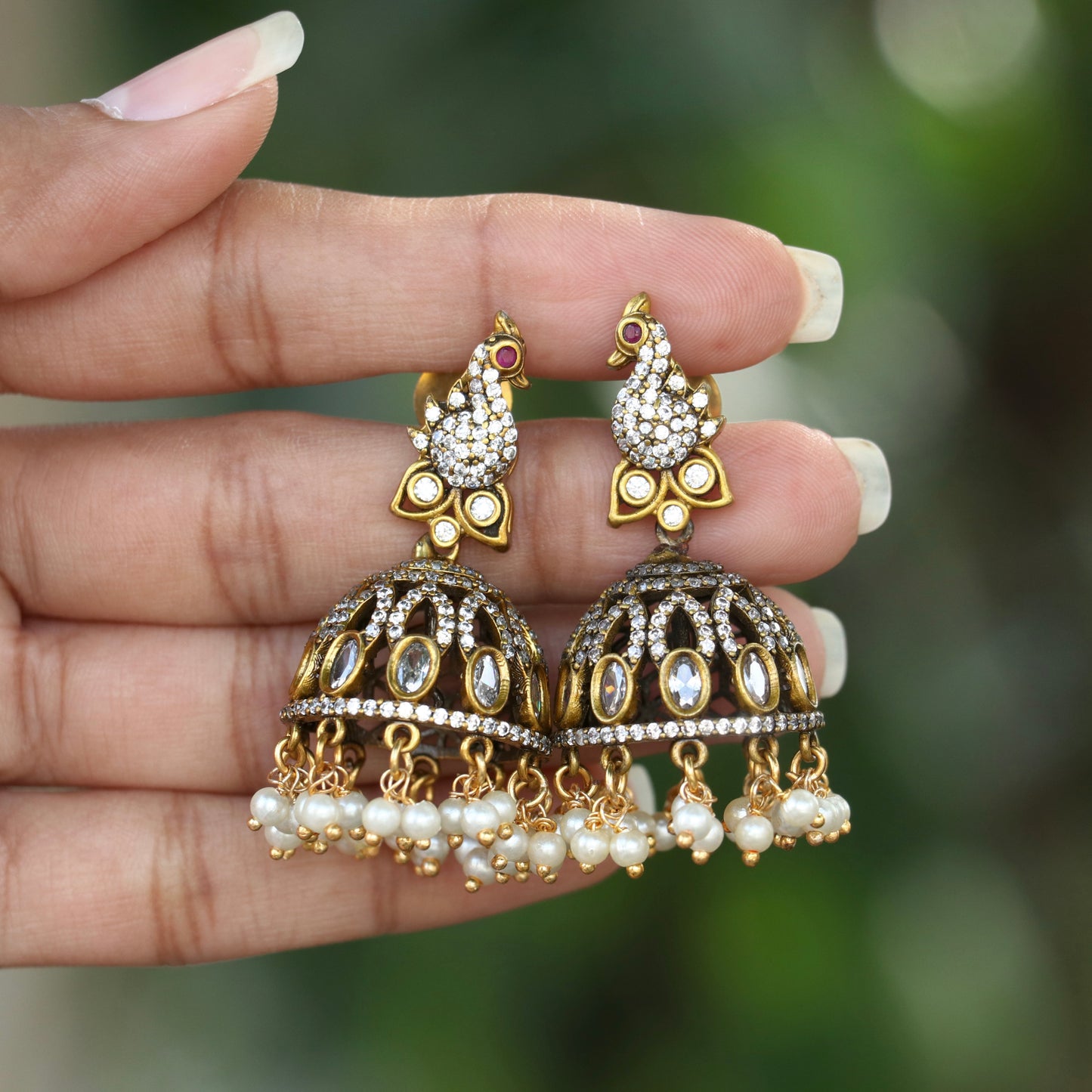 Pushpavali Simple Jhumkis