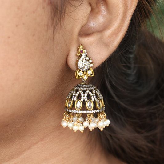 Pushpavali Simple Jhumkis