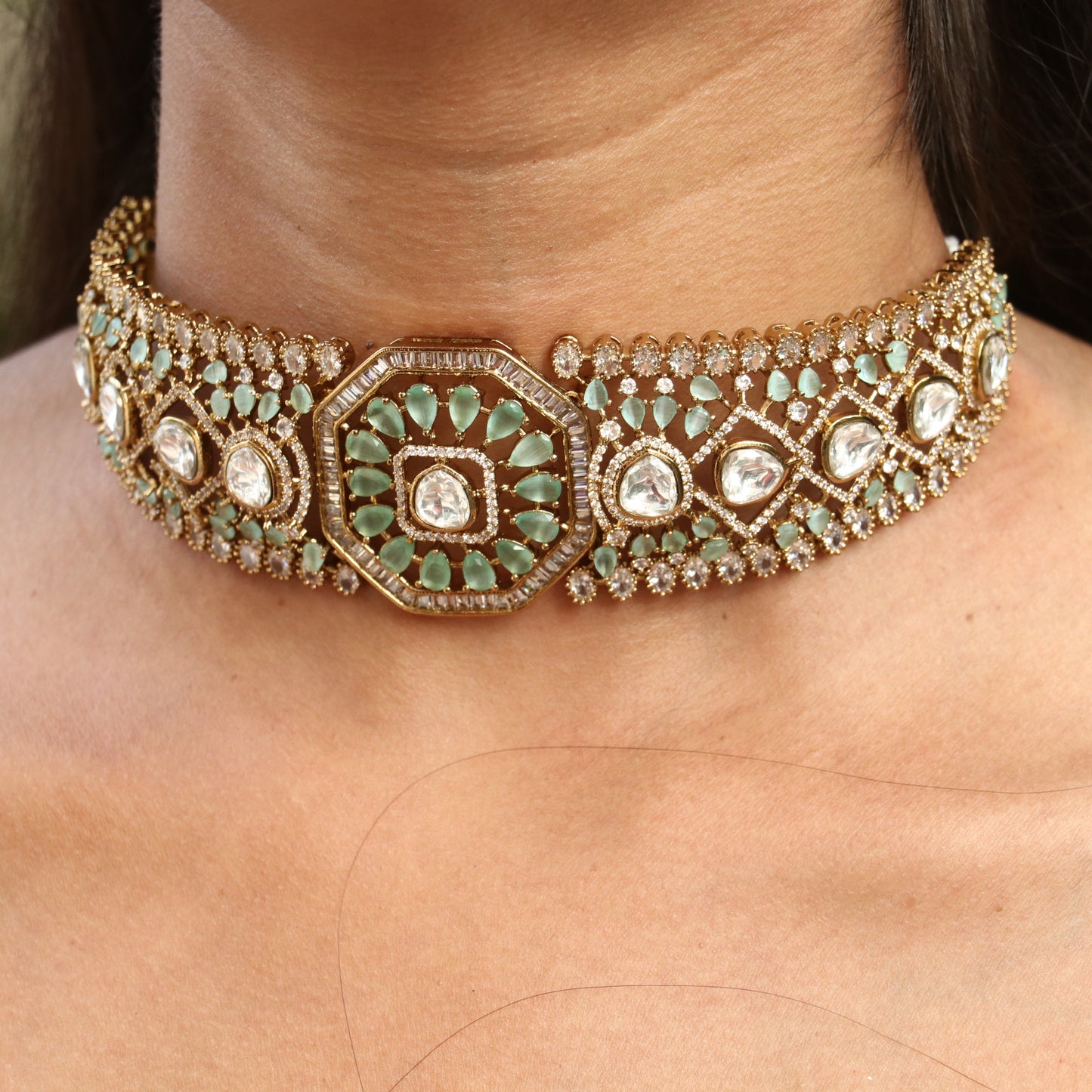 Stunning Meher Choker - Colors Available