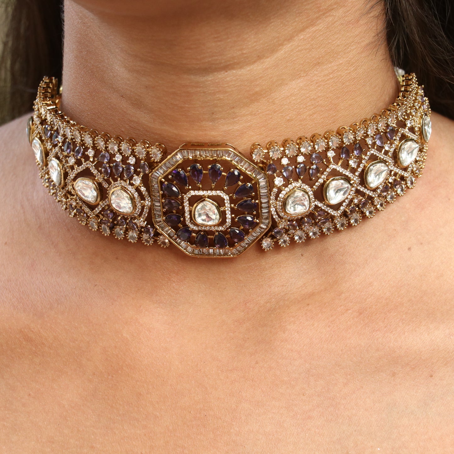 Stunning Meher Choker - Colors Available