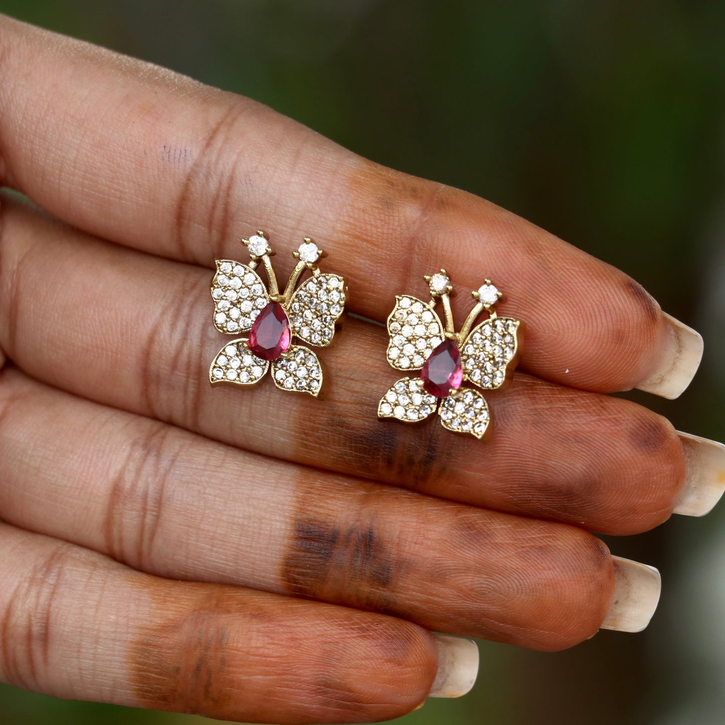 Butterfly Bloom AD Studs