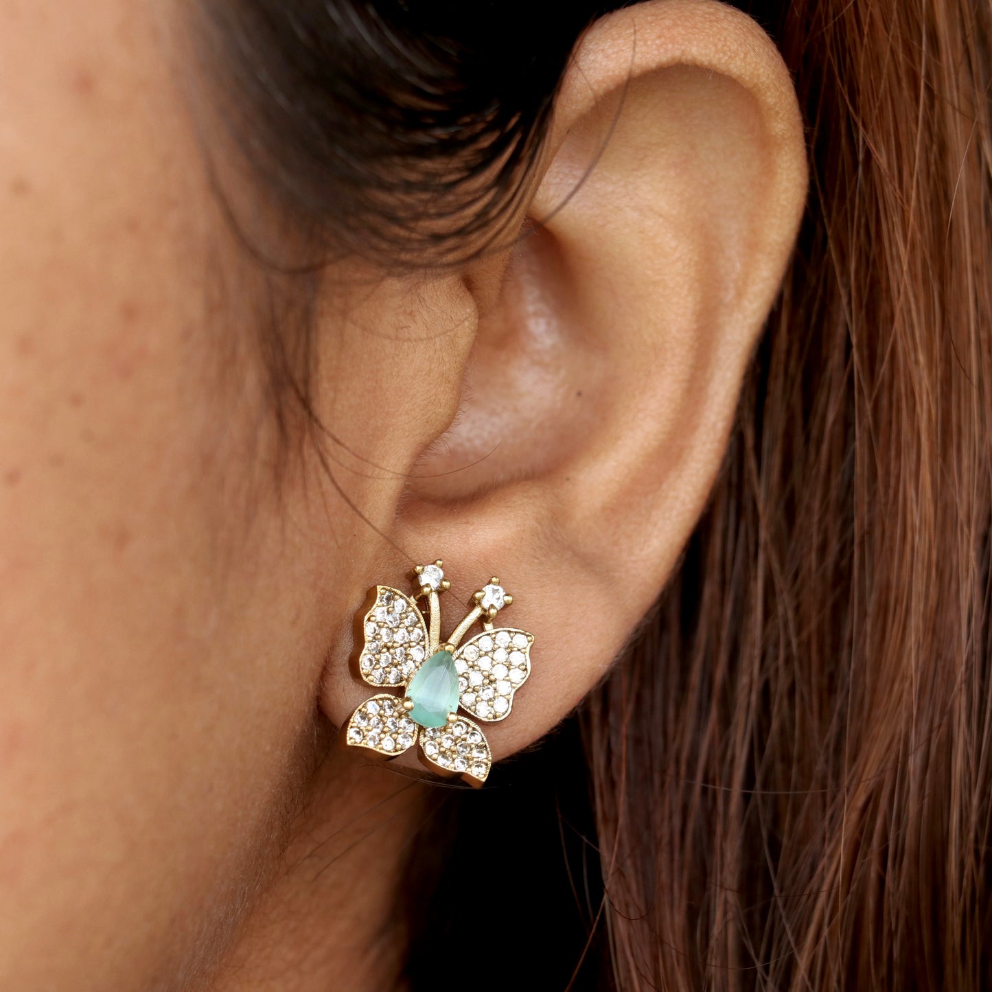 Butterfly Bloom AD Studs