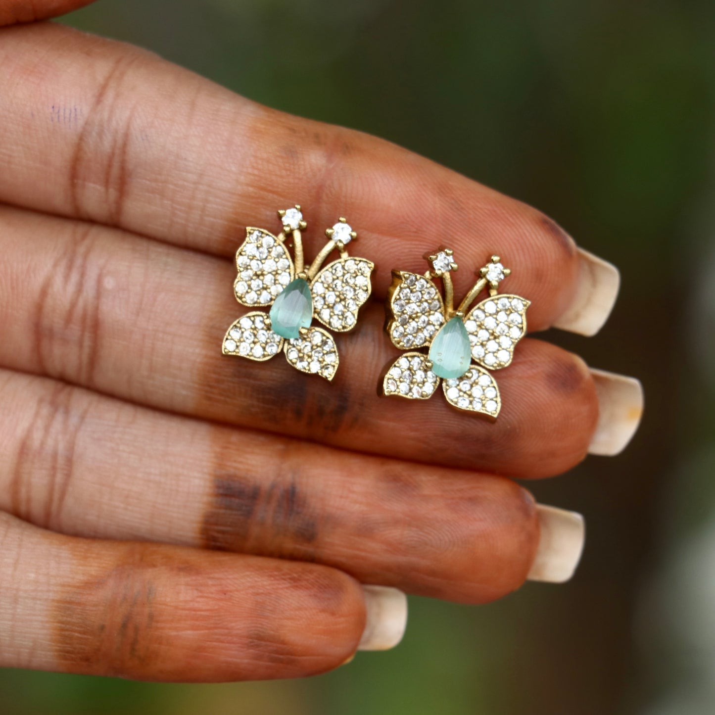 Butterfly Bloom AD Studs