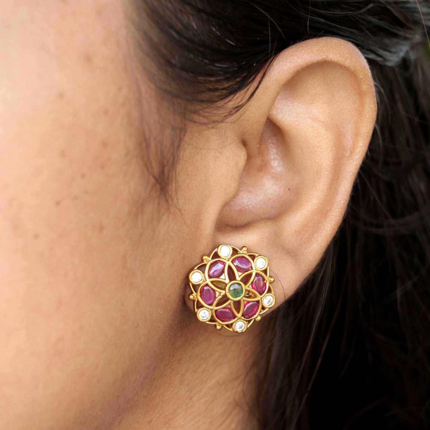 Mallika Pookal Studs