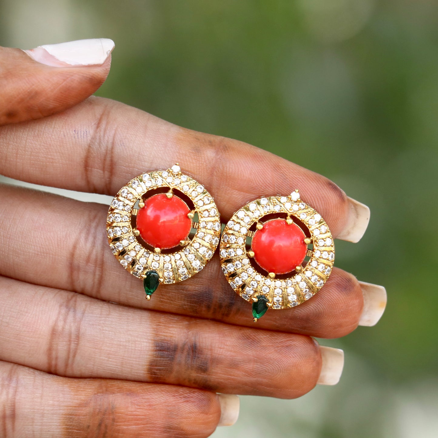 Kumudha Pookal Studs