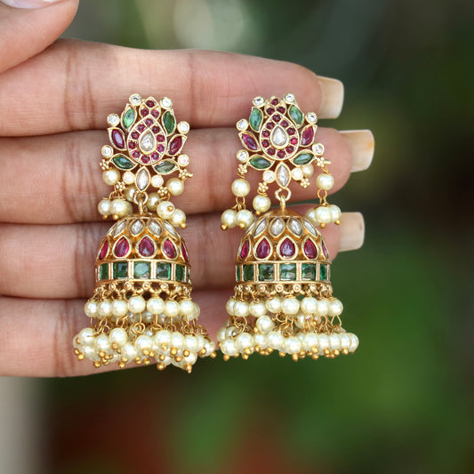 Kamal Kanchan Jhumkas