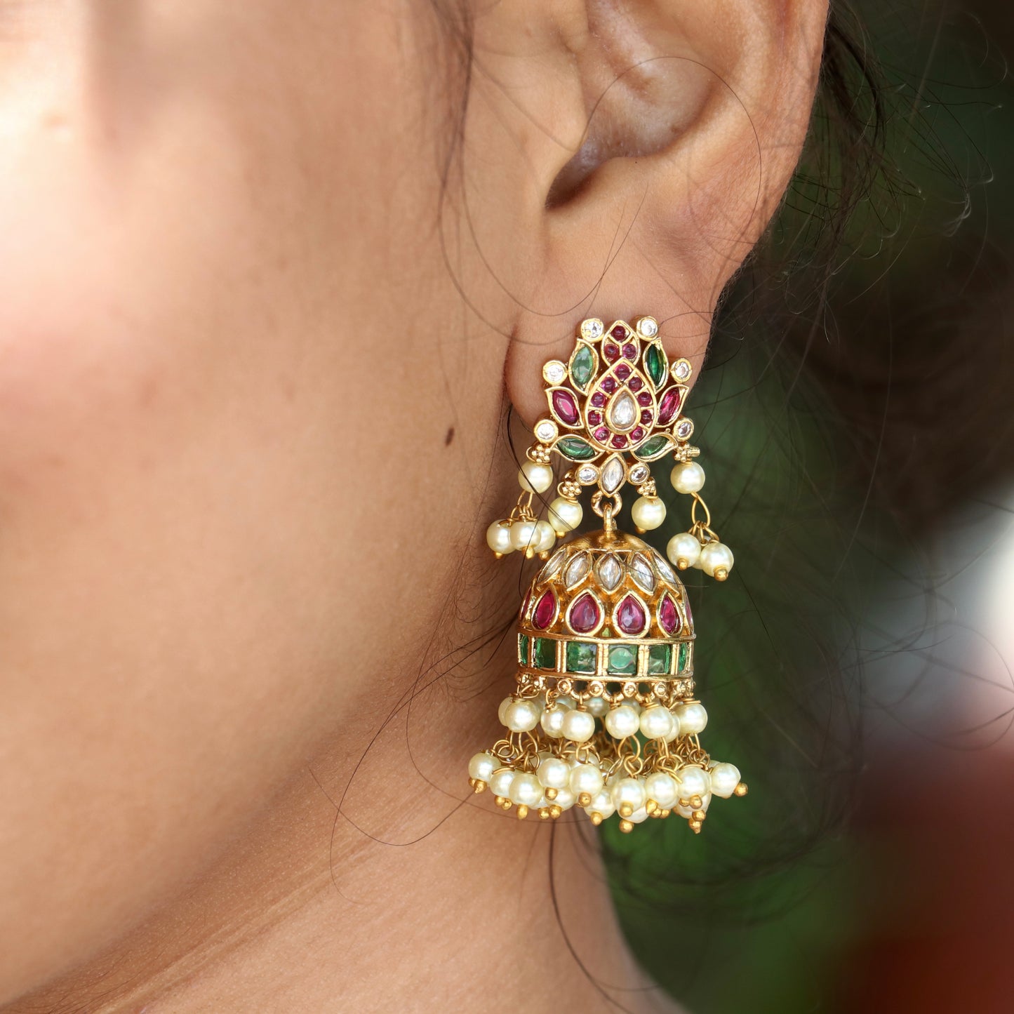 Kamal Kanchan Jhumkas