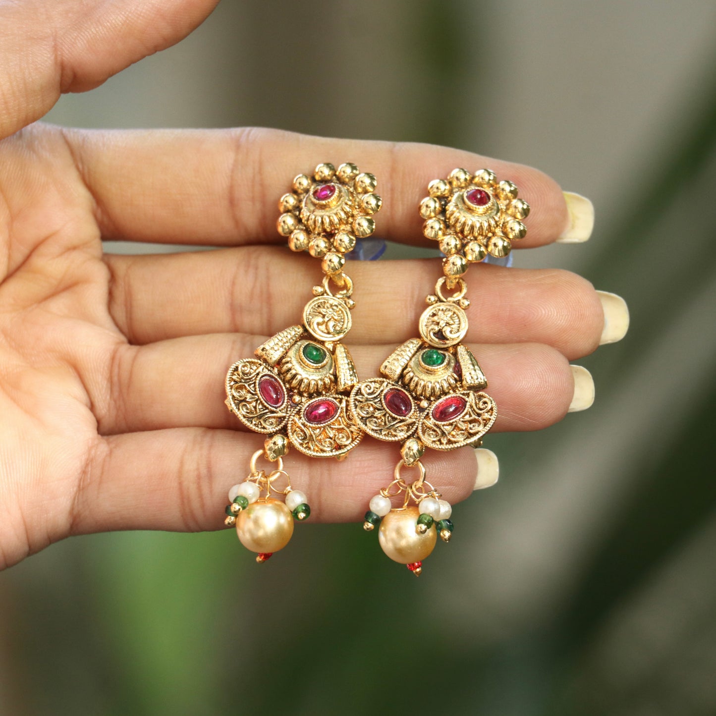 Swarna Padma Necklace Set