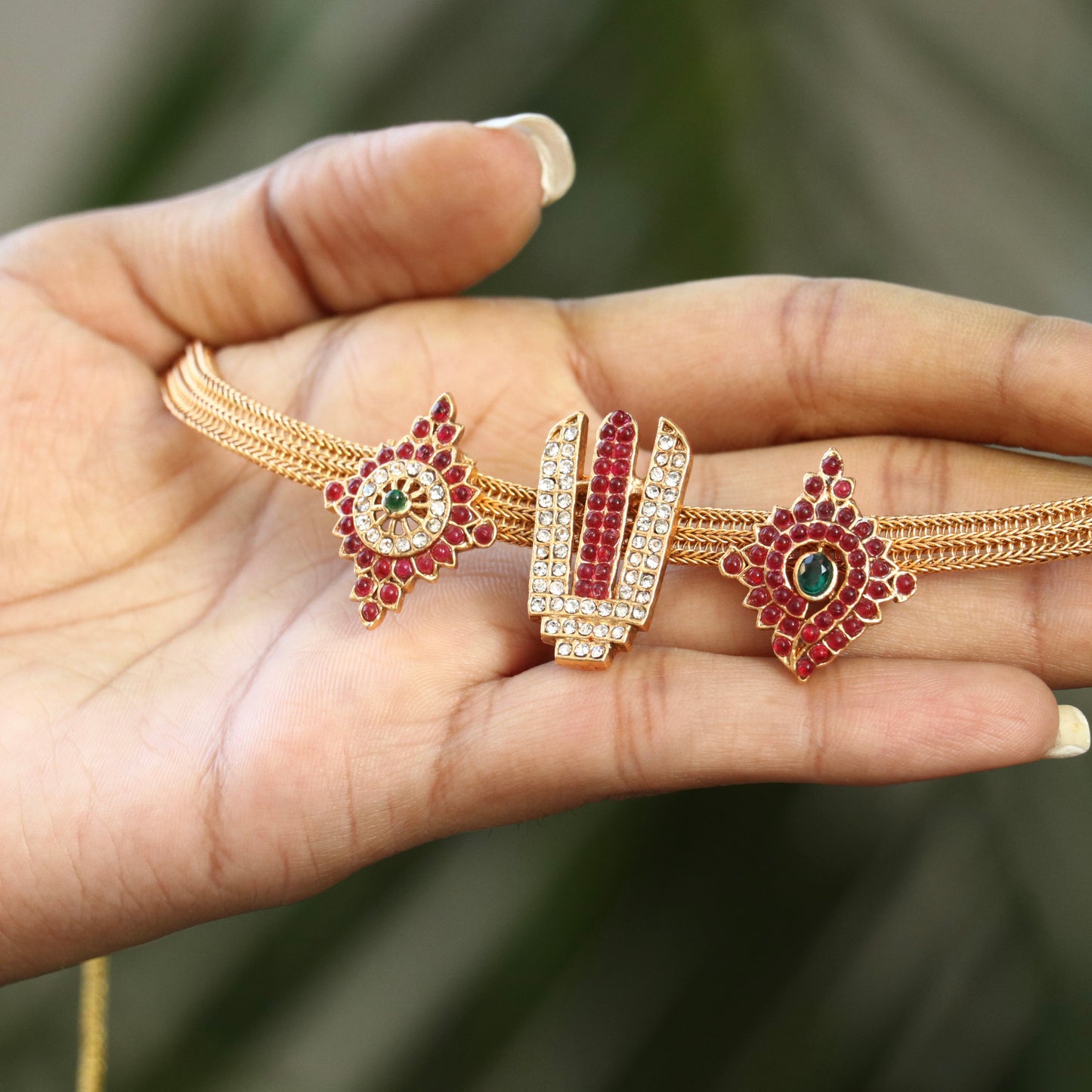 Tirupati Balaji Necklace Set