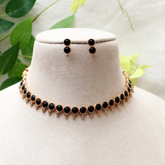 Ananya Antique Gold Necklace