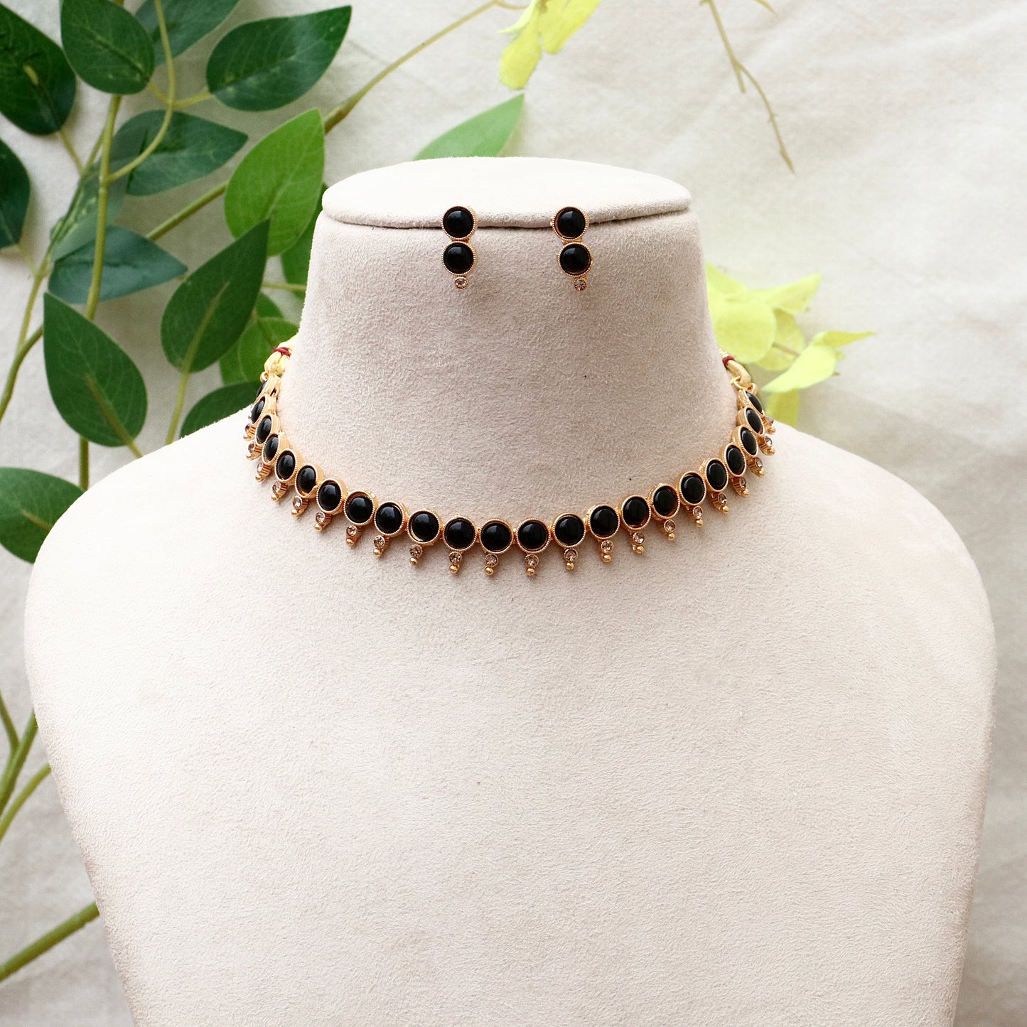 Ananya Antique Gold Necklace