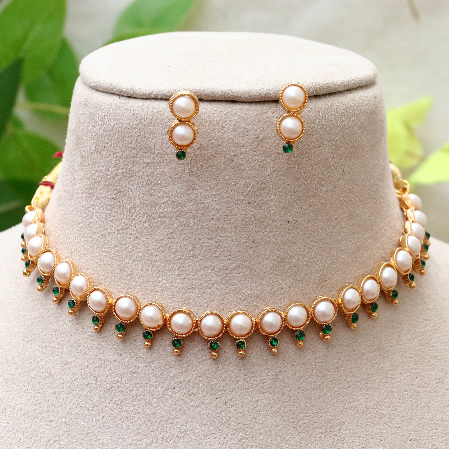 Ananya Antique Gold Necklace