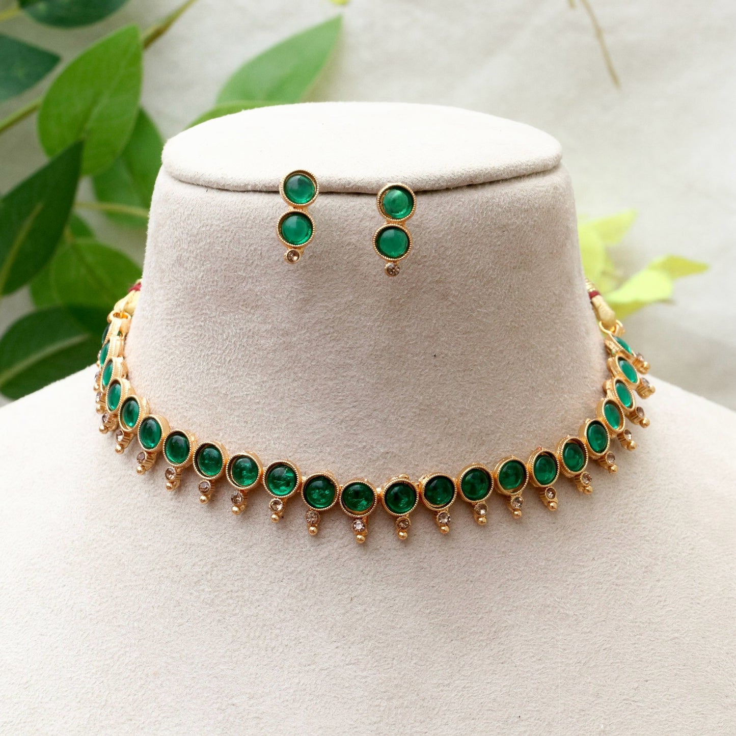 Ananya Antique Gold Necklace