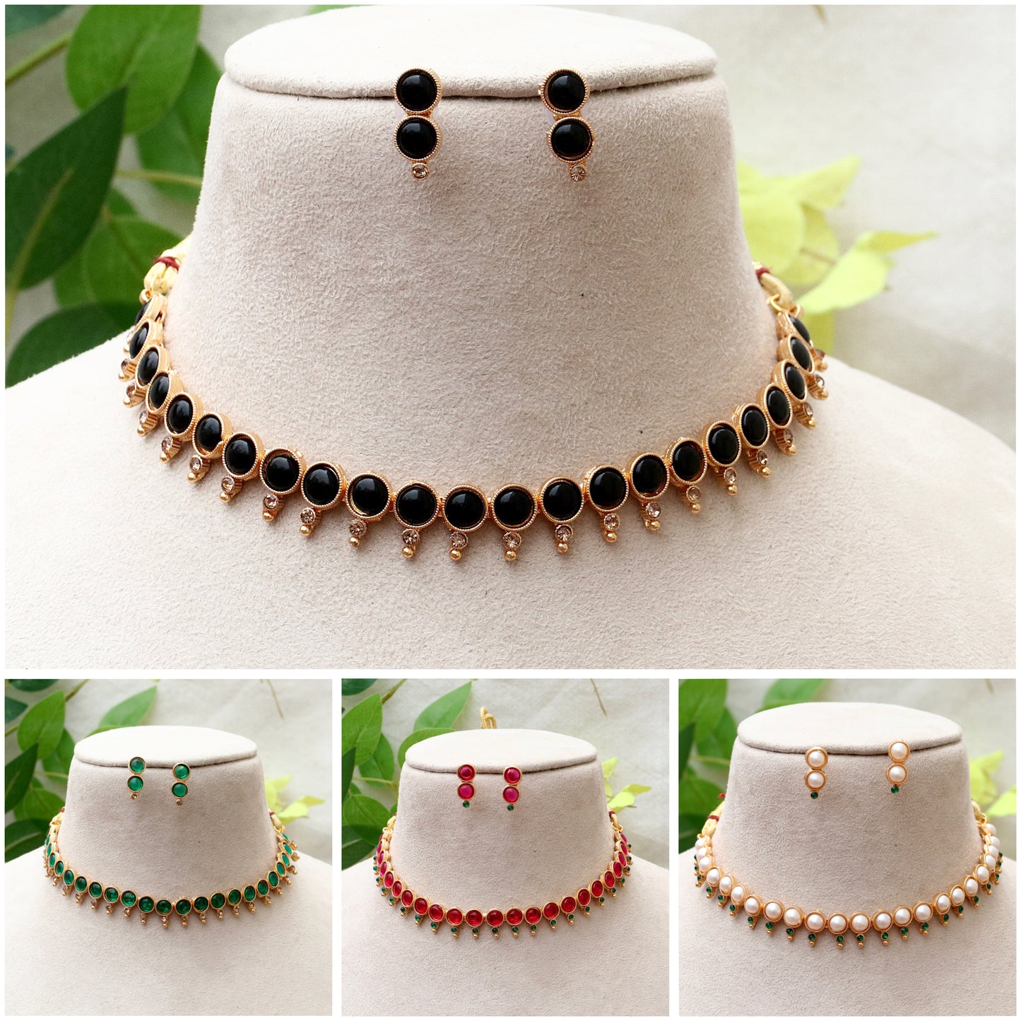 Ananya Antique Gold Necklace