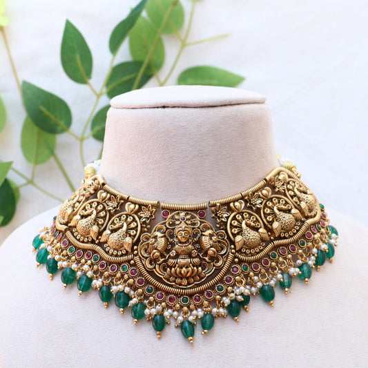 Lakshmi Peacock Designer Bridal Choker