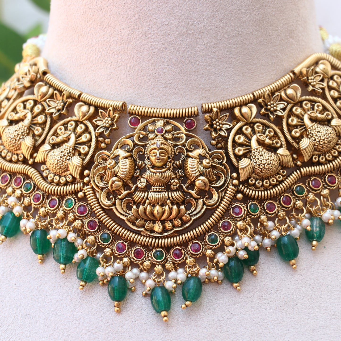 Lakshmi Peacock Designer Bridal Choker