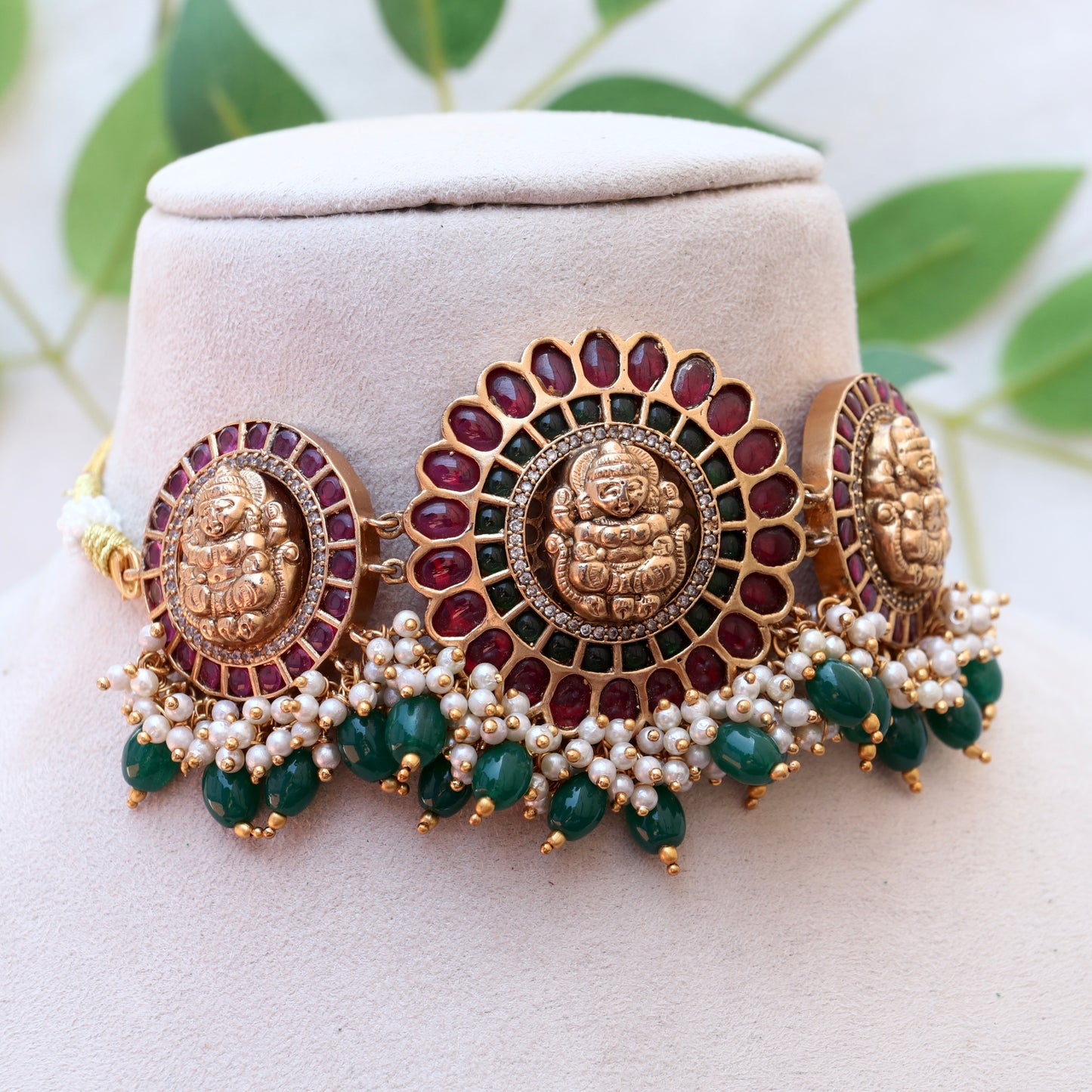 Lakshmi Kemp Choker Set